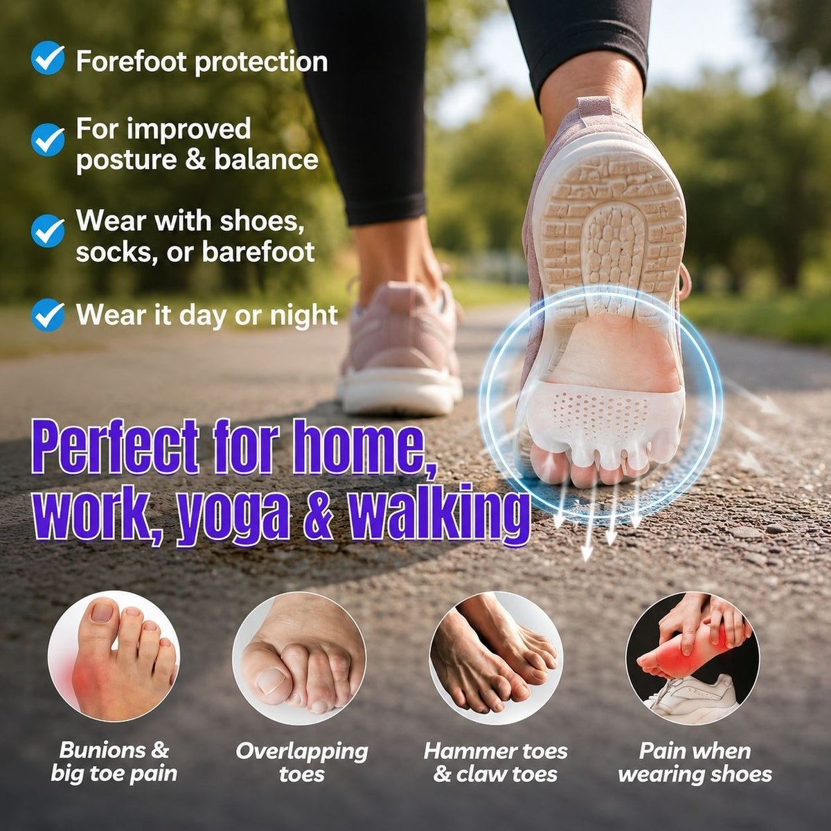 Elvarya ToeRelief™ 3-in-1 Pro