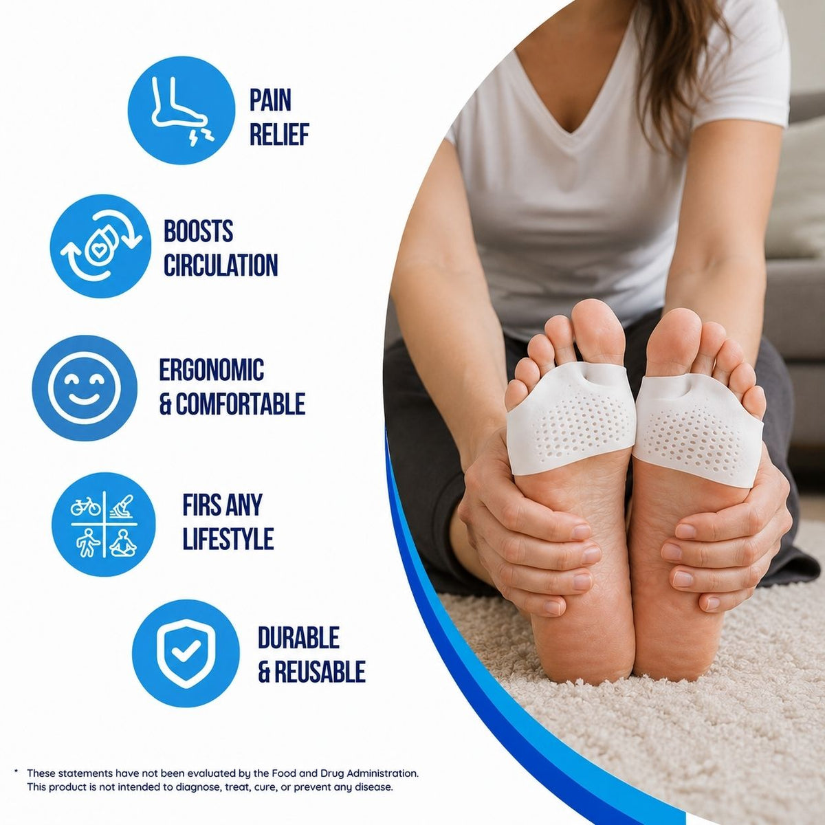 Elvarya ToeRelief™ 3-in-1 Pro