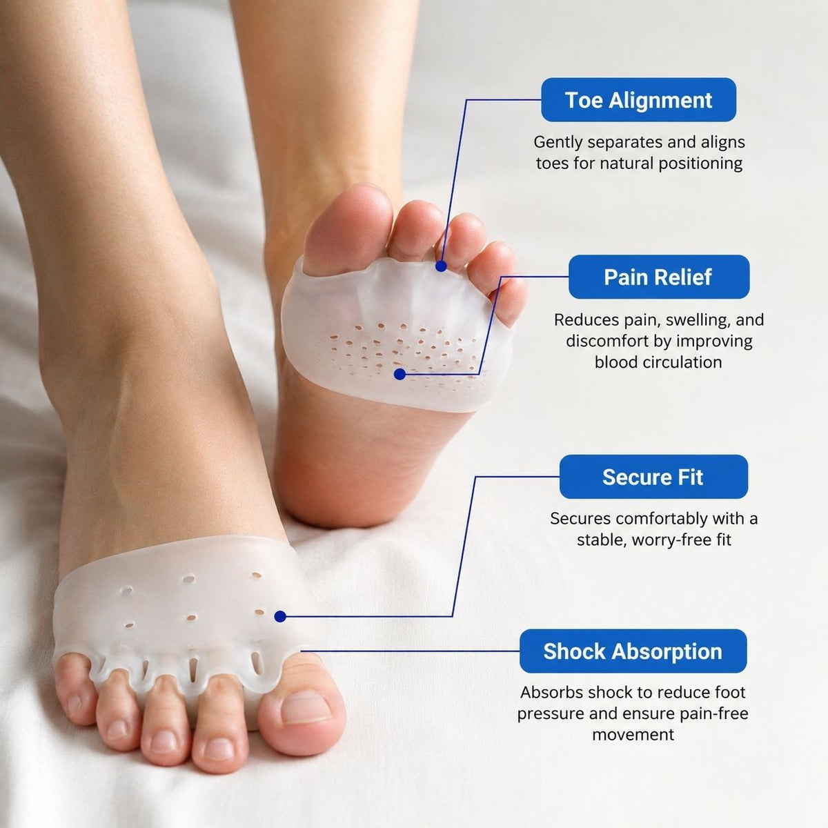 Elvarya ToeRelief™ 3-in-1 Pro