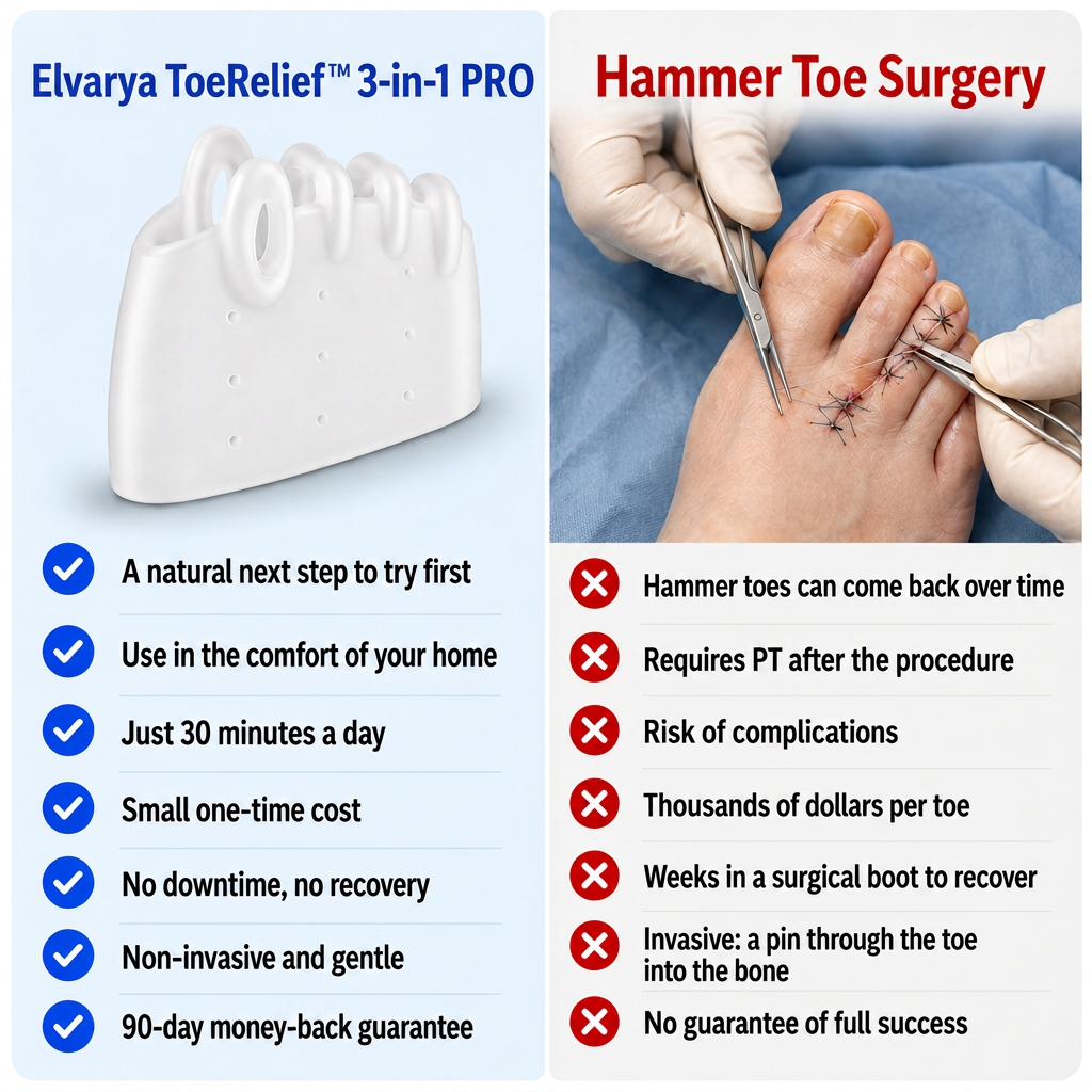Elvarya ToeRelief™ 3-in-1 Pro