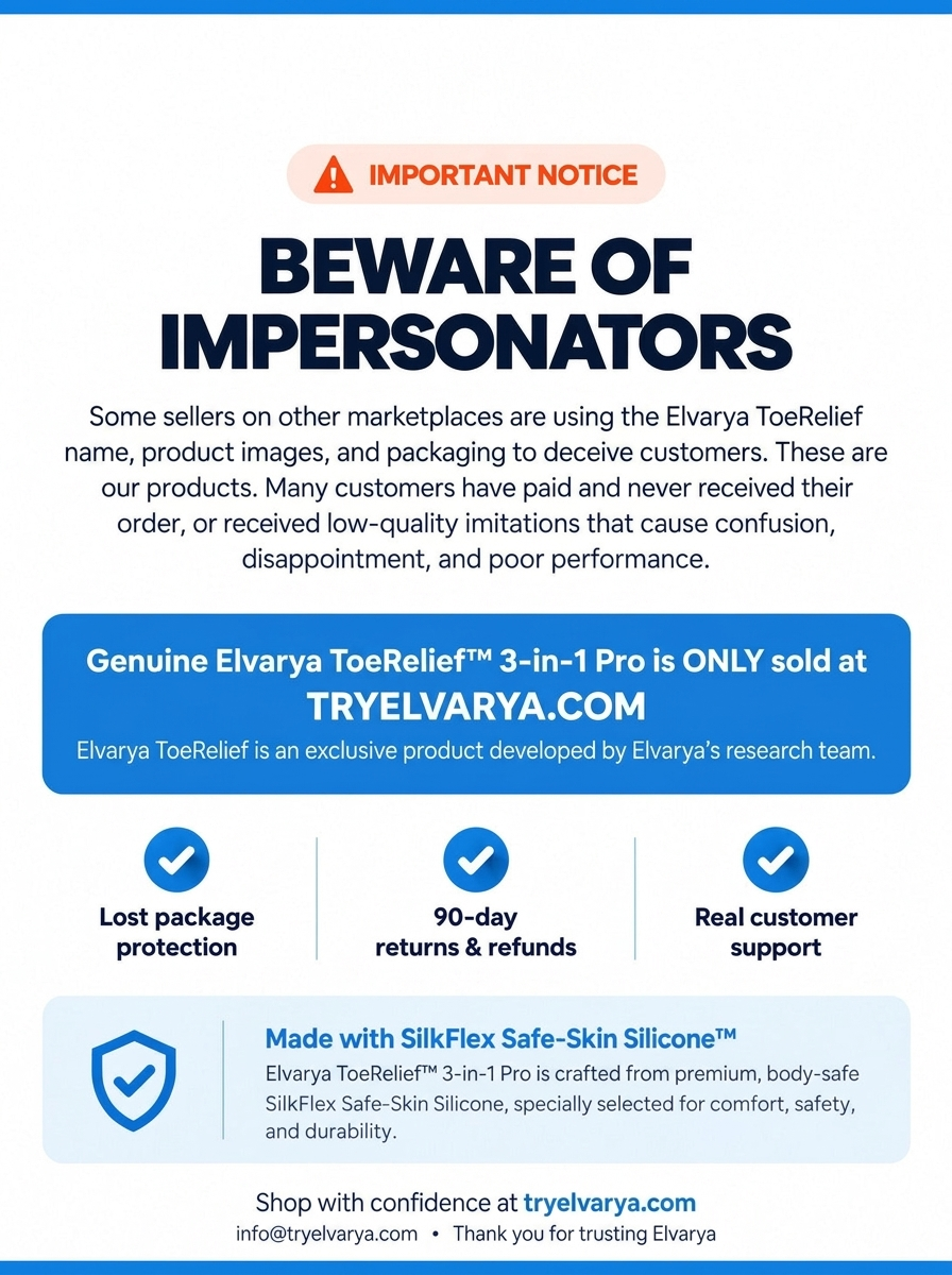 Elvarya ToeRelief™ 3-in-1 Pro