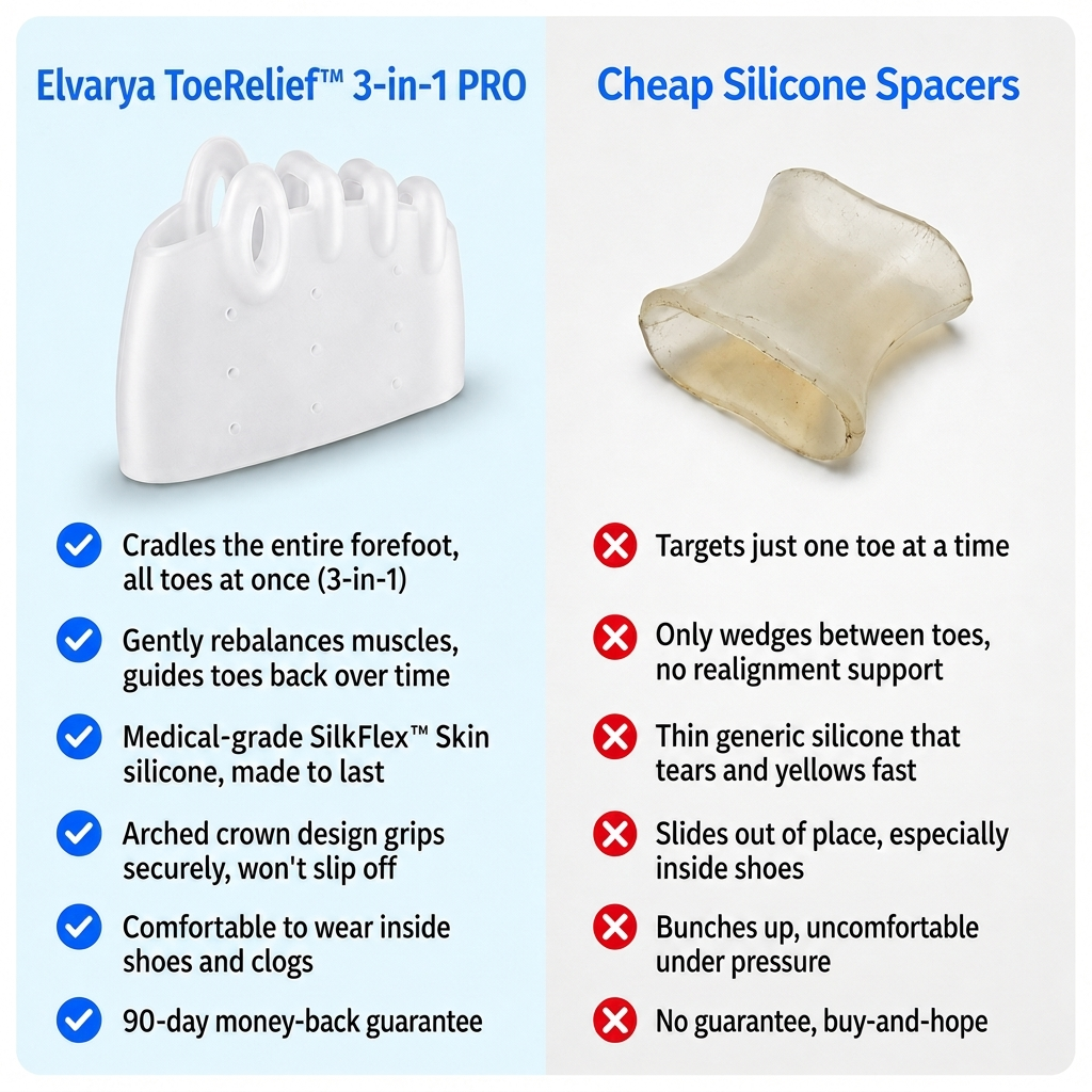 Elvarya ToeRelief™ 3-in-1 Pro